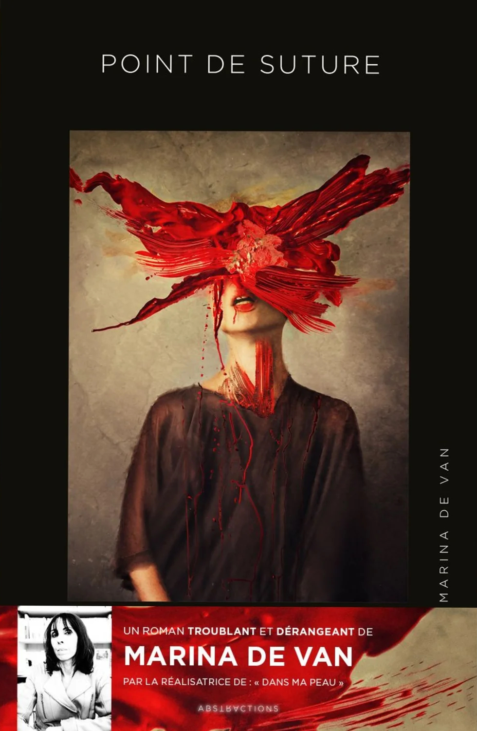 Couverture de «Point de suture», roman de Marina de Van.
