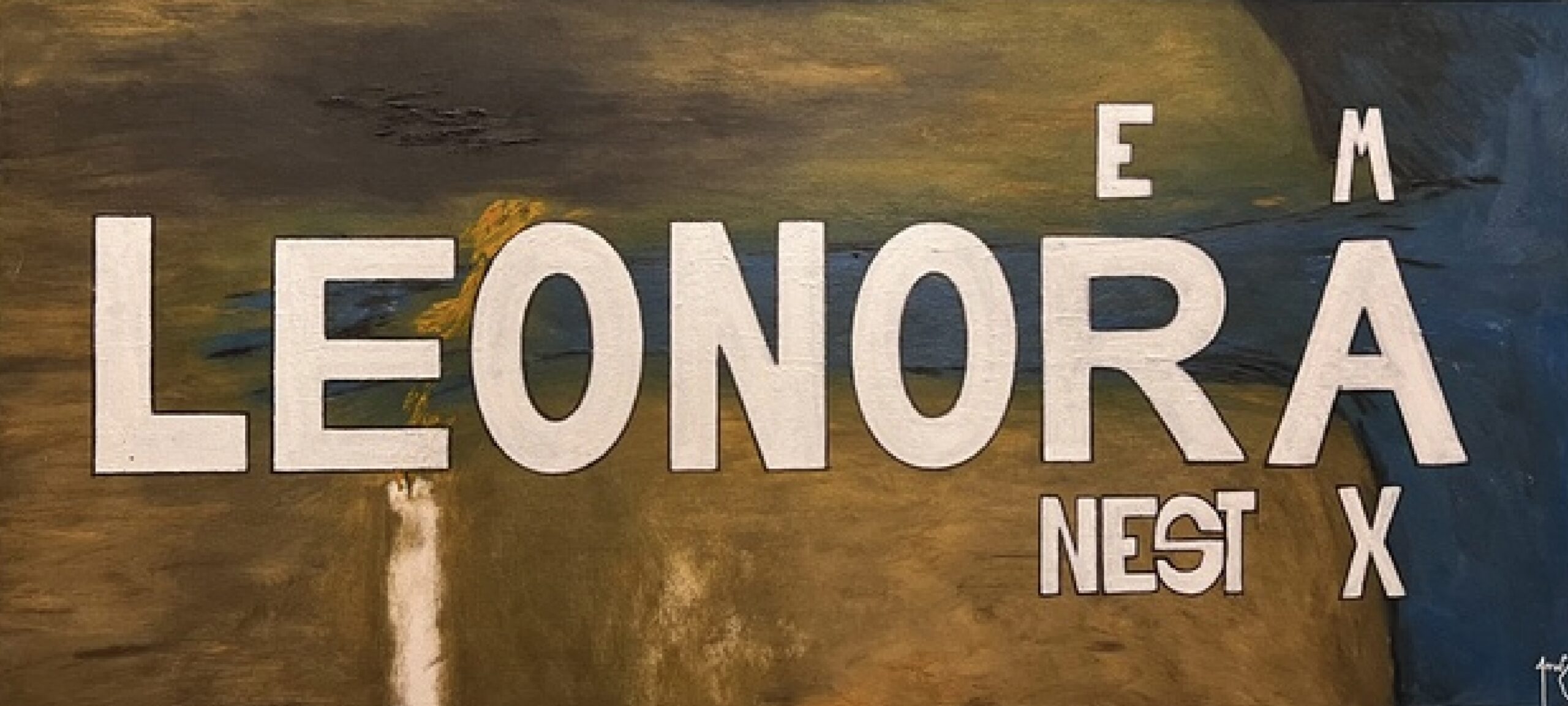 « Leonora et Max », huile sur toile de Fernando Arrabal.