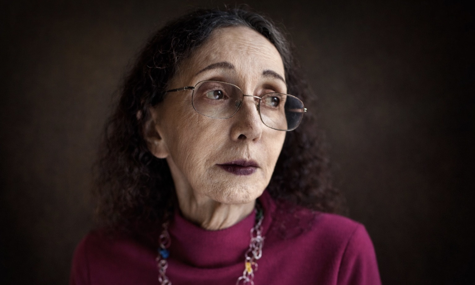 Portrait de la grande écrivaine américaine, Joyce Carol Oates.