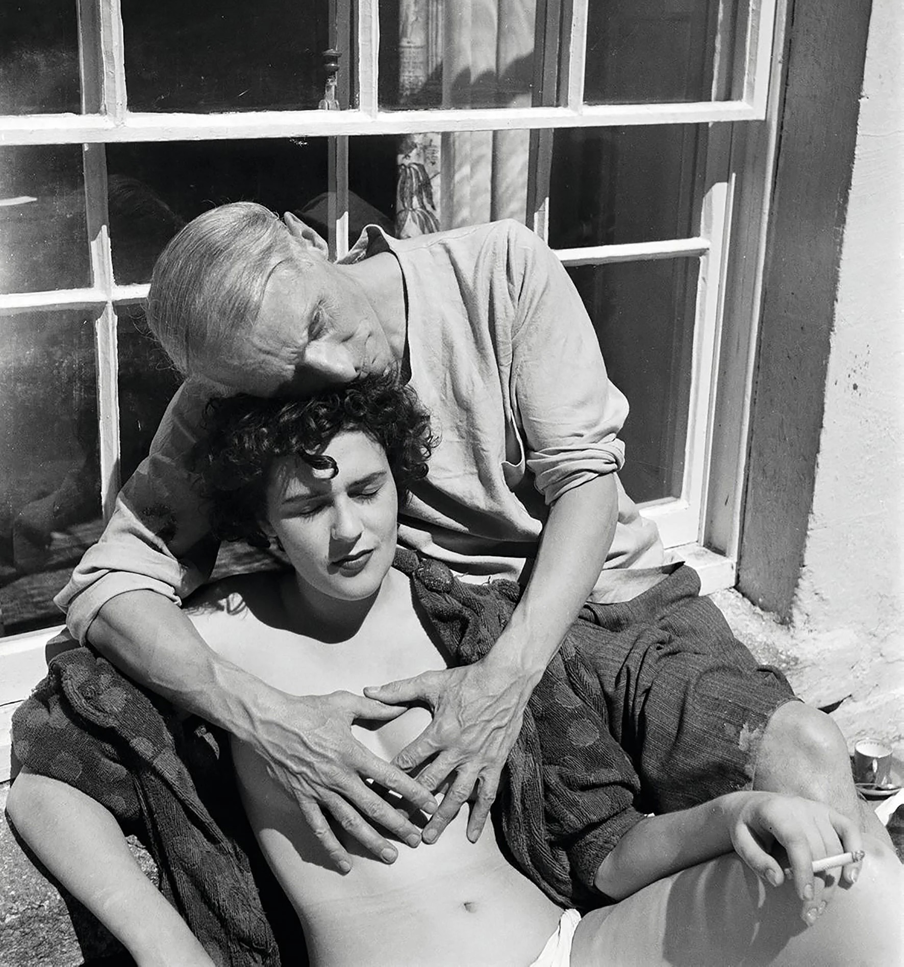 Leonora Carrington et Max Ernst.