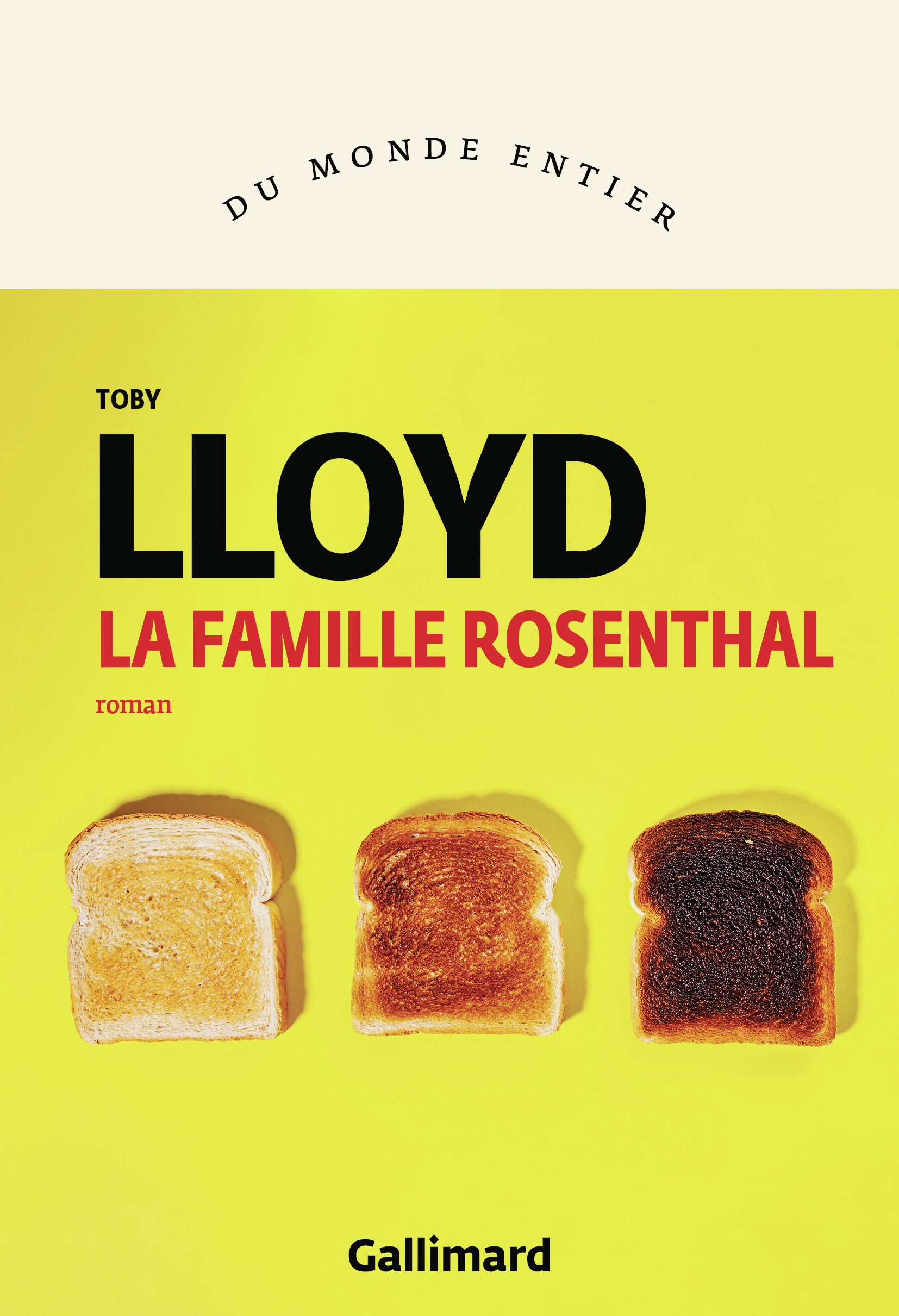 Couverture de « La famille Rosenthal », roman de Toby Lloyd