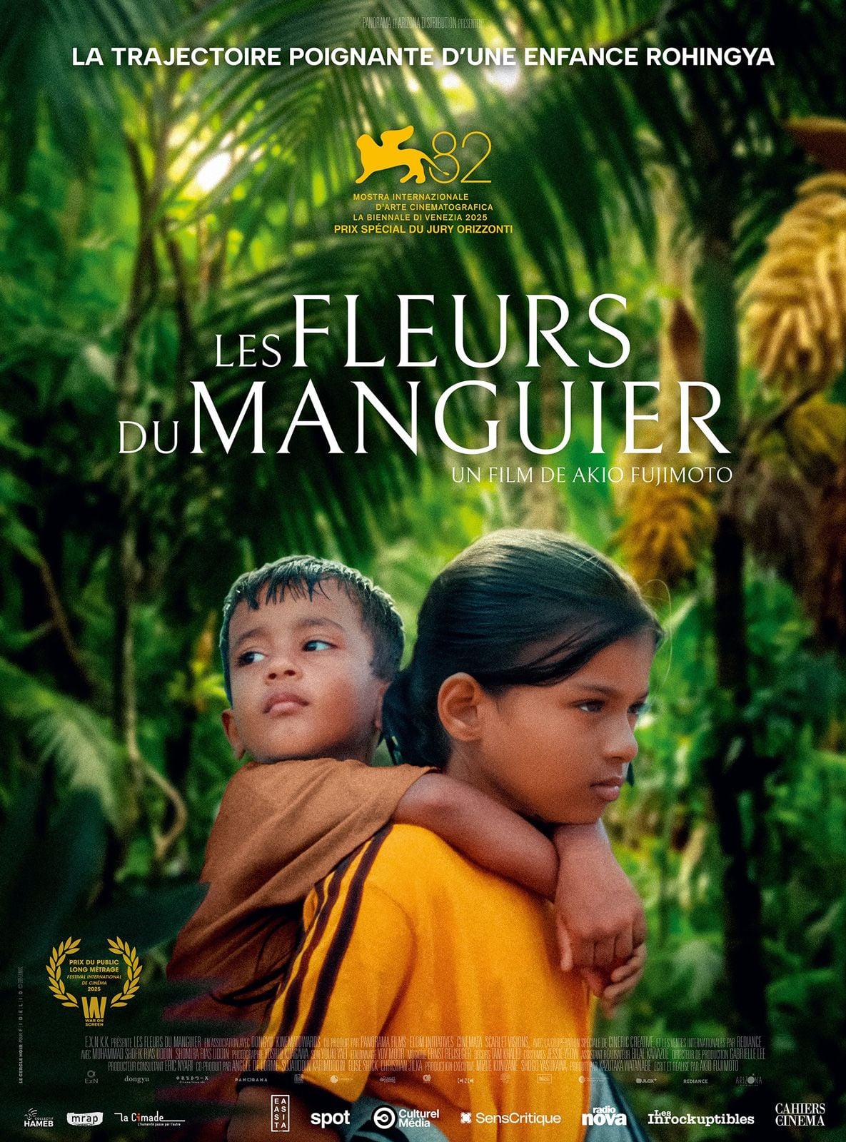 Affiche du film « Les Fleurs du Manguier » de Akio Fujimoto.