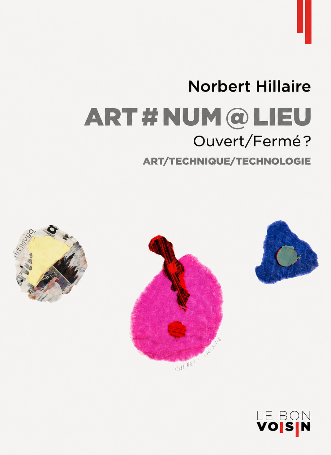 Couverture de « Art#Num@Lieu », un essai de Norbert Hillaire