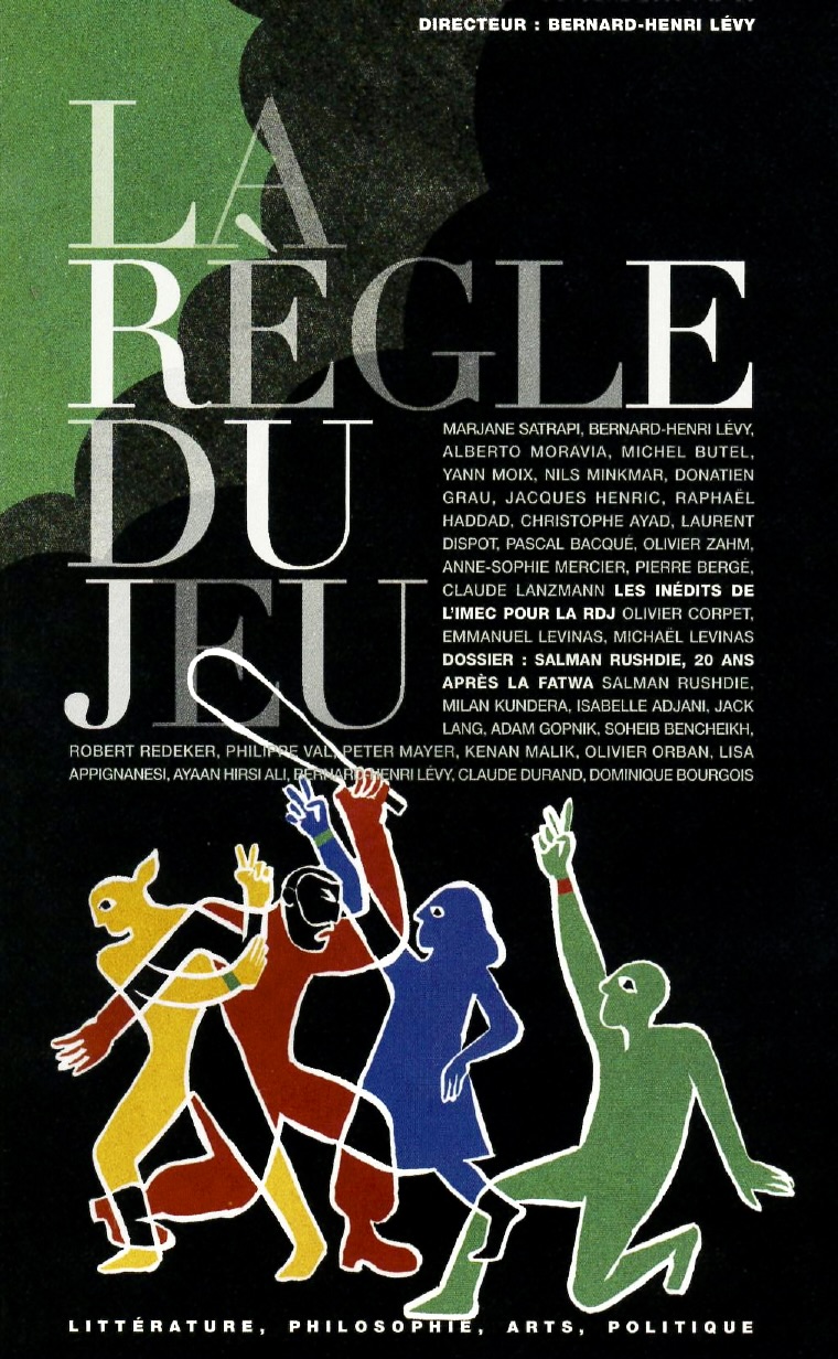 La couverture du numéro 41 de « La Règle du jeu » par Marjane Satrapi.