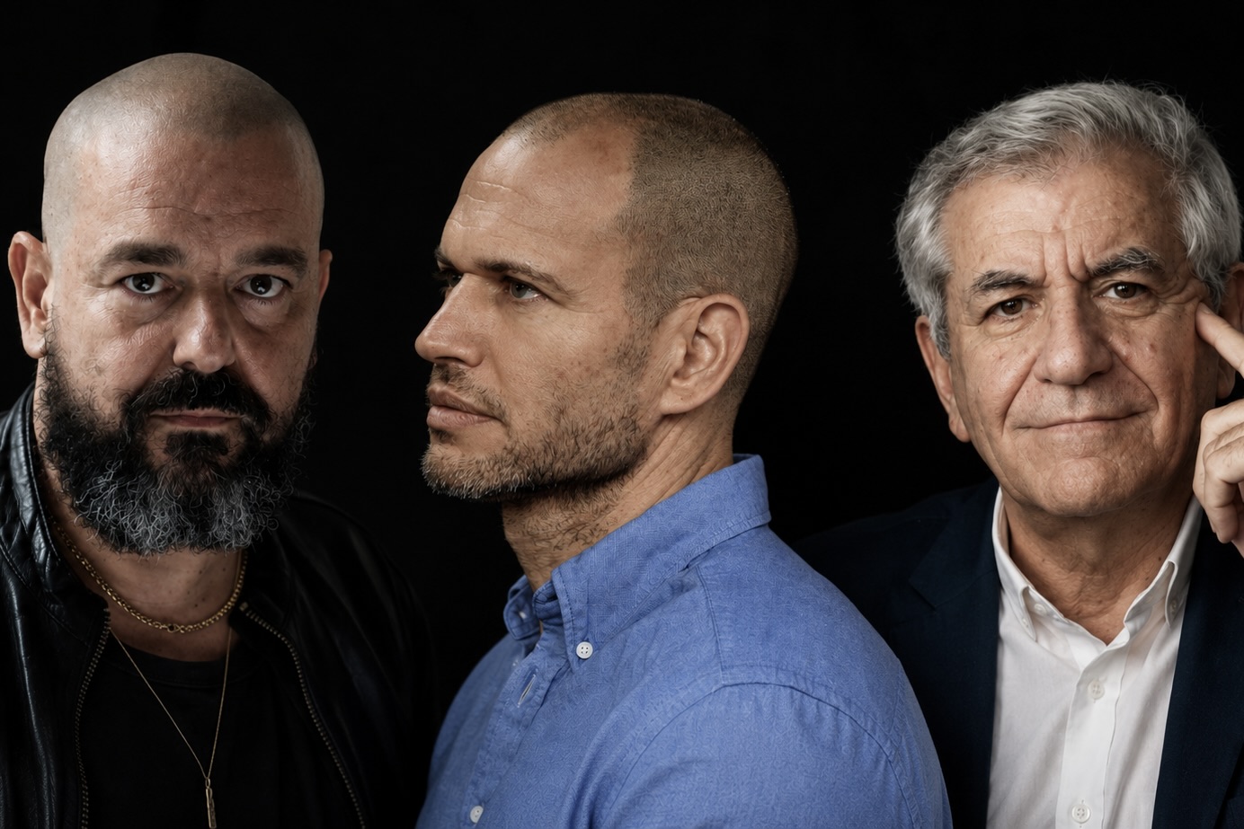 Le dessinateur Joann Sfar, le cinéaste Nadav Lapid, le philosophe Gérard Bensussan.