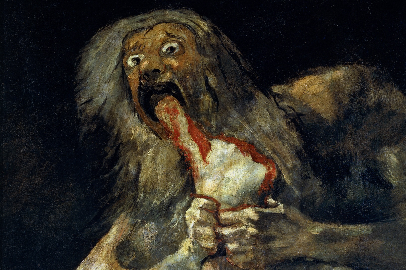 Francisco de Goya, « Saturno devorando a un hijo »