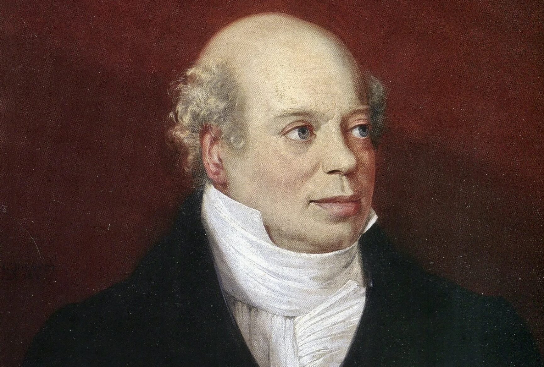 Portrait de Nathan Mayer Rothschild, peint par Moritz Daniel Oppenheim.