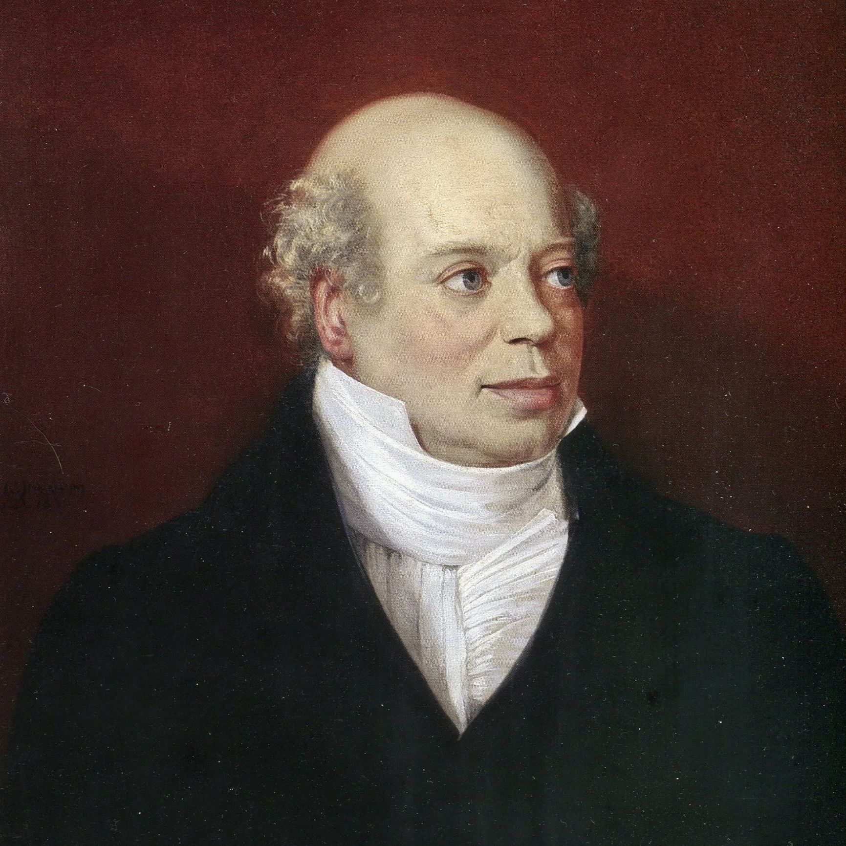 Portrait de Nathan Mayer Rothschild, peint par Moritz Daniel Oppenheim.