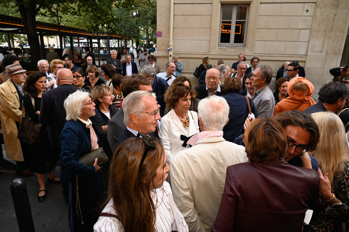 Soirée de lancement de « Mémoires provisoires » de Bernard-Henri Lévy, le 23 septembre 2026 au cinéma Saint-Germain.