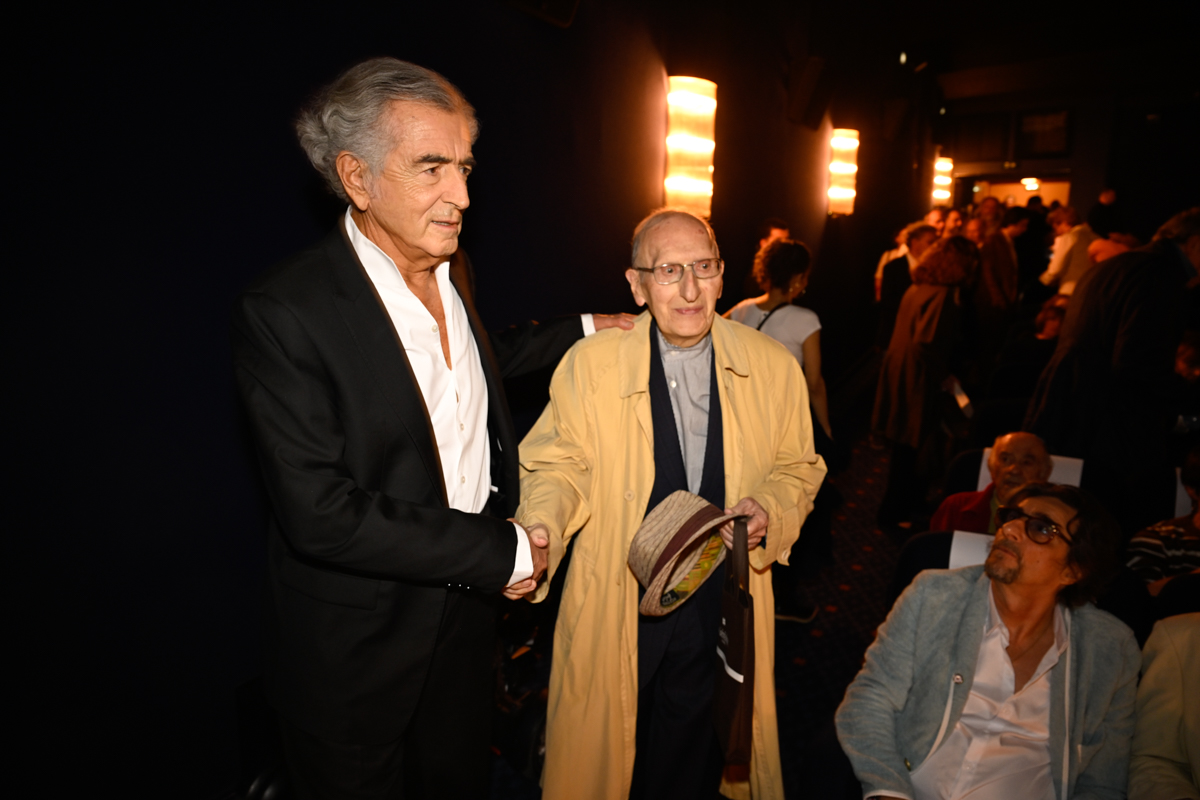 Jean-Claude Milner lors de la soirée de lancement de « Mémoires provisoires » de Bernard-Henri Lévy