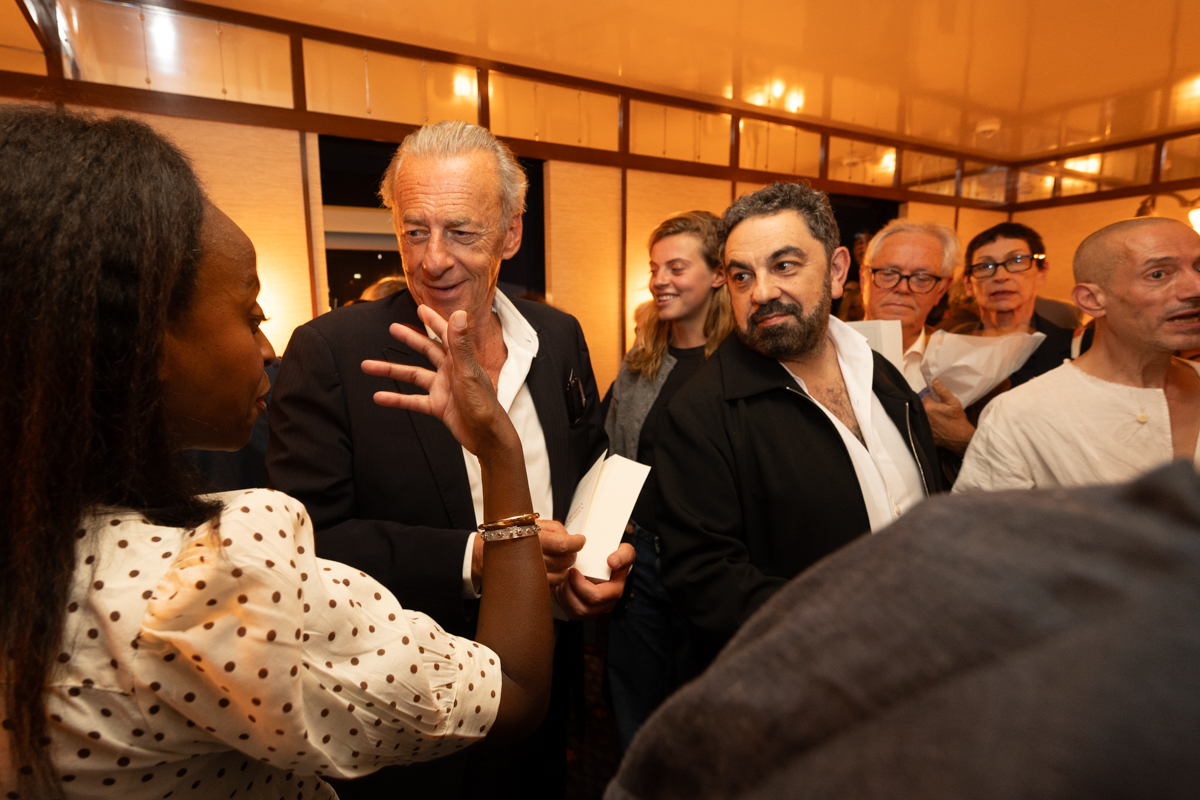 Olivier Nora lors de la soirée de lancement de « Mémoires provisoires » de Bernard-Henri Lévy