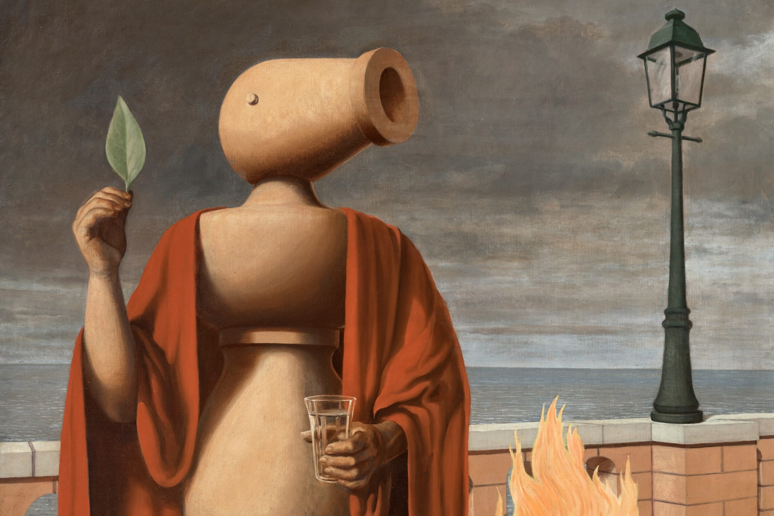 René Magritte, « Les droits de l’homme », huile sur toile, 1947-1948